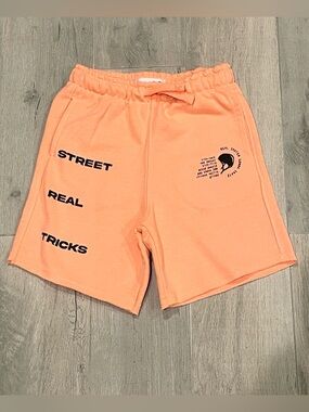 Zara Kids Boys Peach Athletic Shorts Size 9 134cm